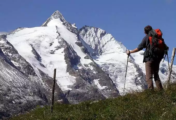 Il Groglockner, la montagna pi alta dell'Austria