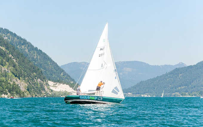 Il lago Achensee - sport acquatici