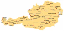 Le città dell'Austria