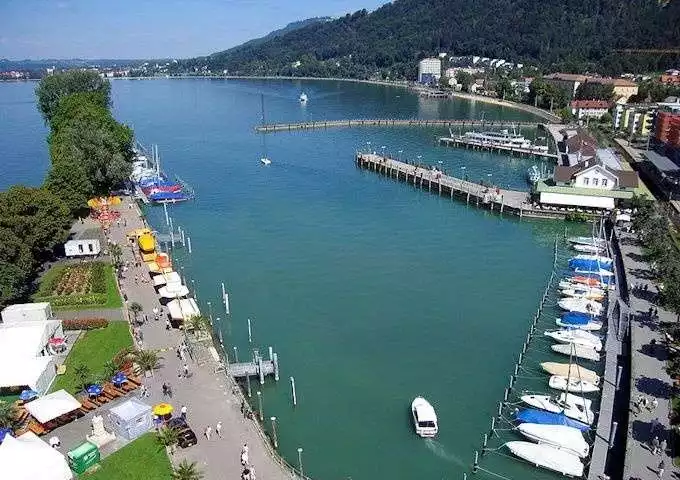 Il porto turistico di Bregenz