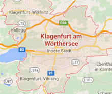 Carta stradale online di Klagenfurt