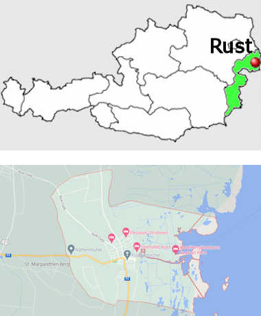 Carta stradale online di Rust
