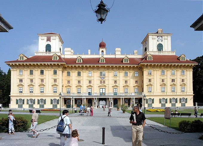 Il castello Esterhazy a Eisenstadt