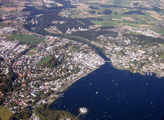 Gmunden sul lago Traunsee