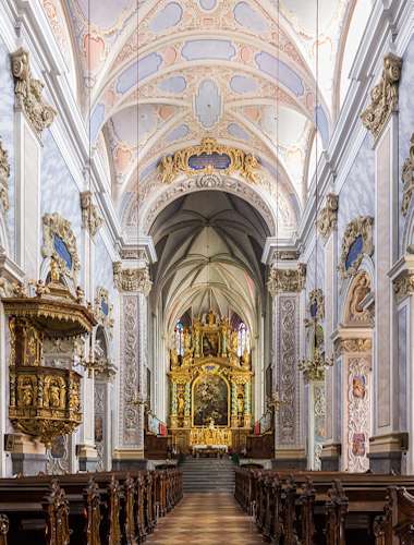 La chiesa dell'abbazia di Gttweig