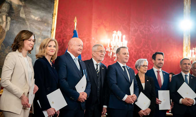 Il nuovo governo dell'Austria