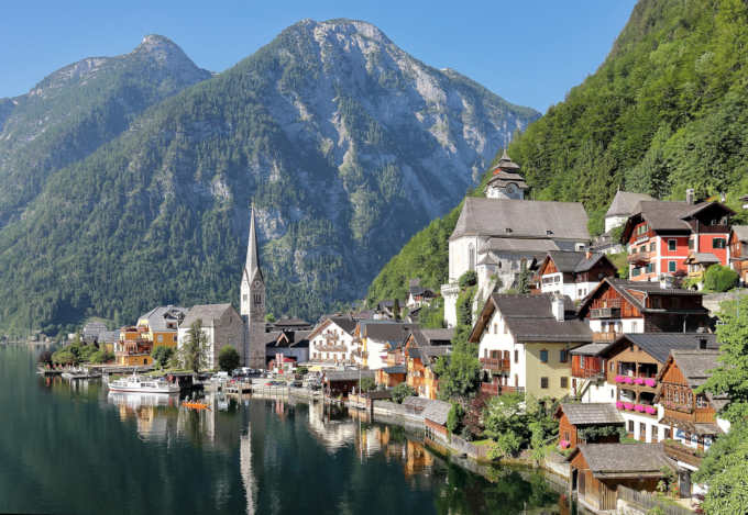 Hallstatt sul lago Hallsttter See