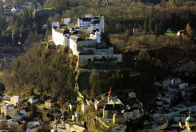 La fortezza Hohensalzburg