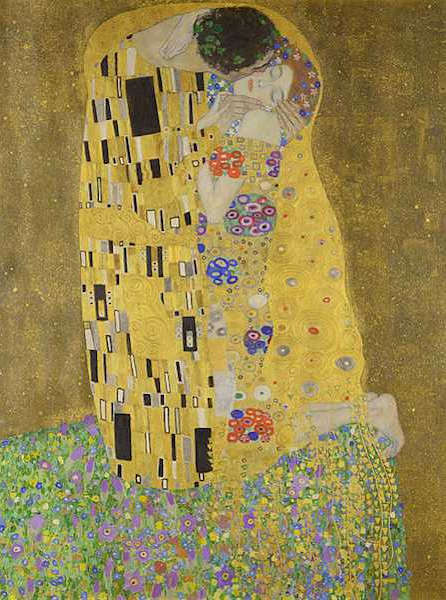 Gustav Klimt: Il bacio