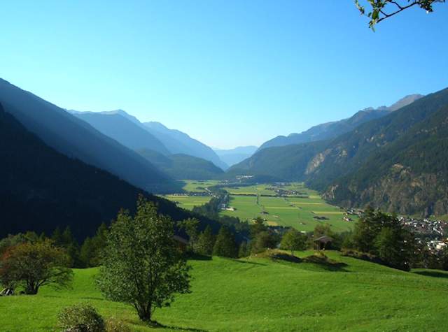 La valle Ötztal presso Längenfeld
