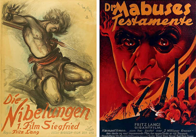 Fritz Lang - locandine