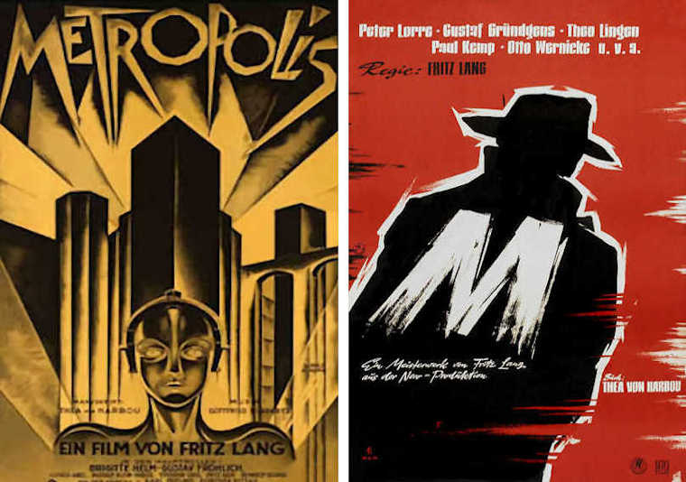 Fritz Lang - locandine