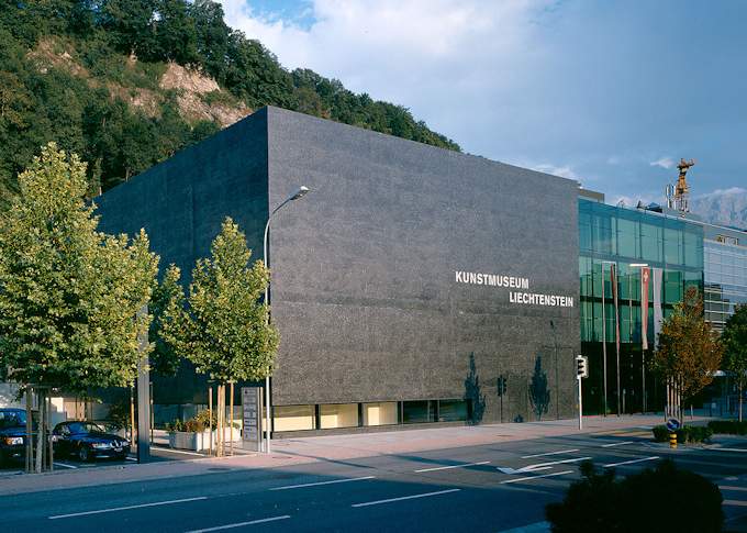 Il Museo di arte moderna a Vaduz