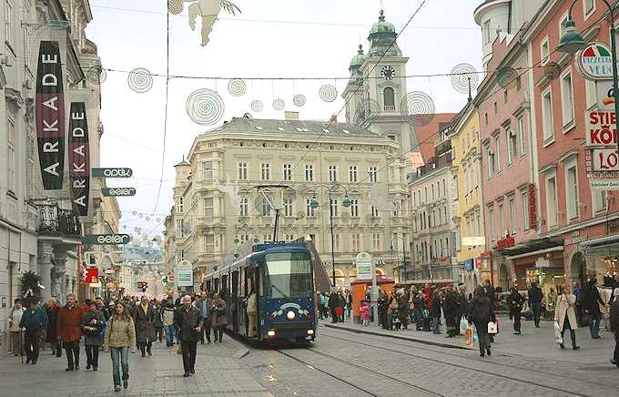 Linz - Il Taubenmarkt