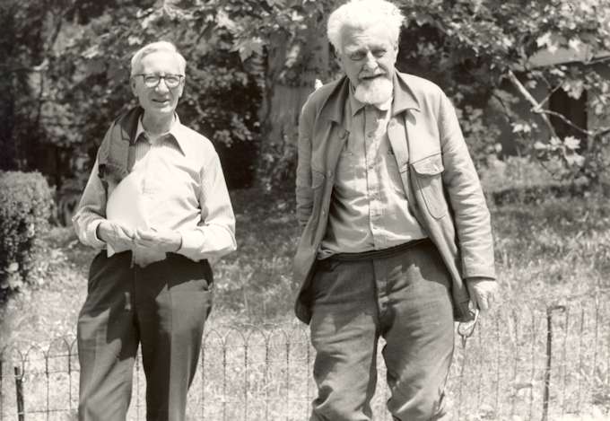 Konrad Lorenz e Nikolaas Tinbergen