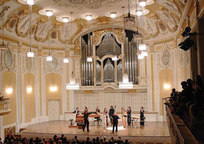 La grande sala del Mozarteum