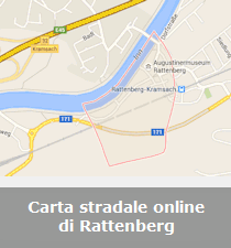 Carta stradale online di Rattenberg