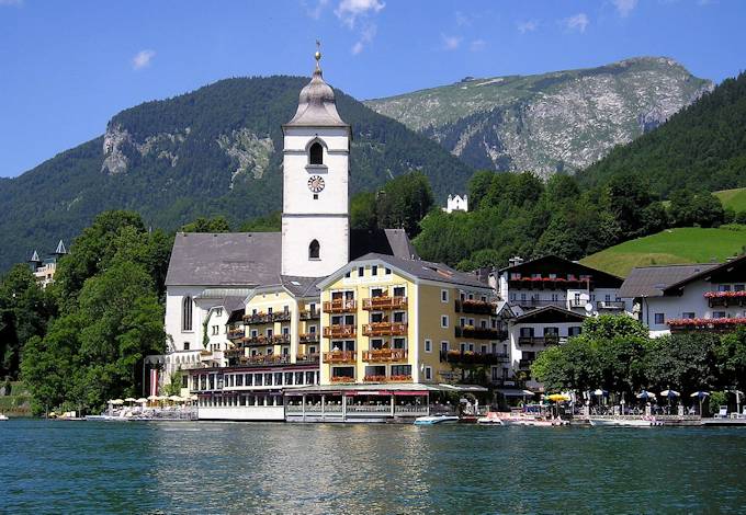 Sankt Wolfgang sul lago Wolfgangsee