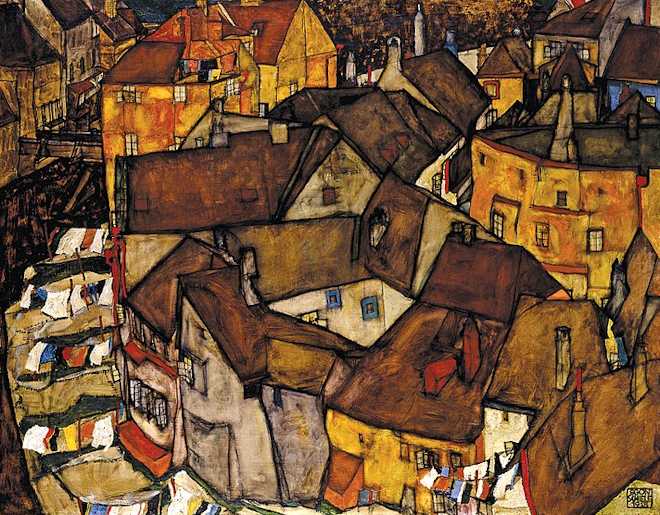 Egon Schiele: La piccola città (Krumau)