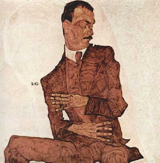 Egon Schiele: Ritratto di Arthur Rössler