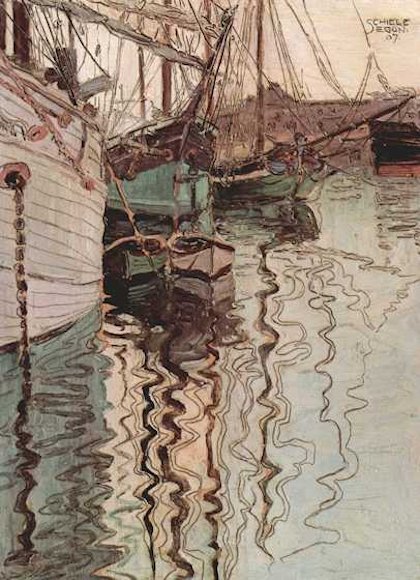 Egon Schiele: Il porto di Trieste