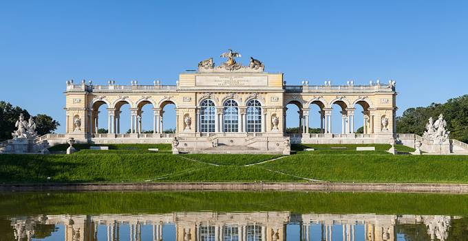 Il castello di Schönbrunn - il parco