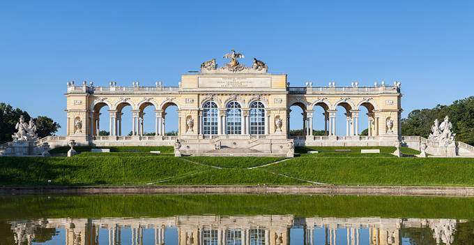 Il castello di Schnbrunn - il parco