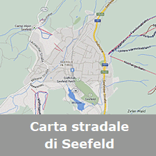 Carta stradale online di Seefeld in Tirol