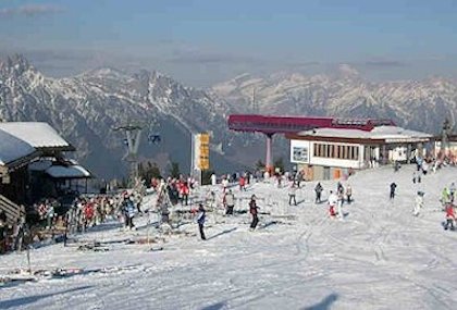 La zona sciistica di Leogang