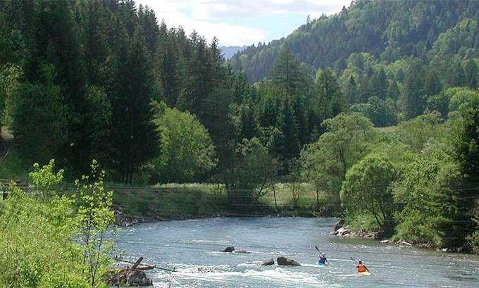 Il fiume Mur (Stiria)