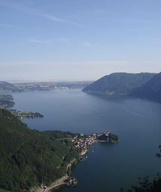 Il lago Traunsee