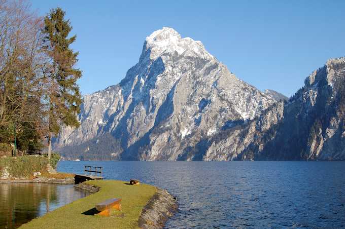 La montagna Traunstein