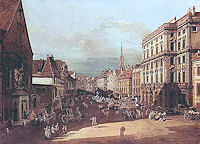 Vienna dipinta da Bernardo Bellotto