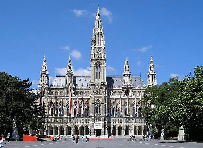 Il municipio di Vienna